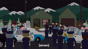 police arresting GIF by South Park 