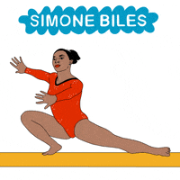 Simone Biles GIF by GIPHY Studios Originals