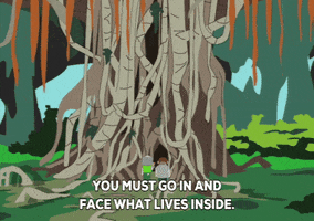 tree fear GIF by South Park 