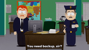 police chair GIF by South Park 