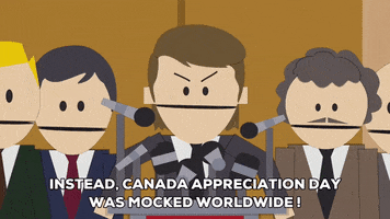 angry canada GIF by South Park 