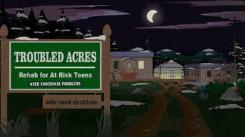 town rehab GIF by South Park 