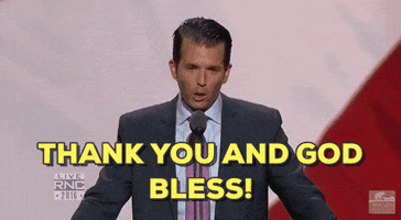God Bless Thank You GIF by Election 2016