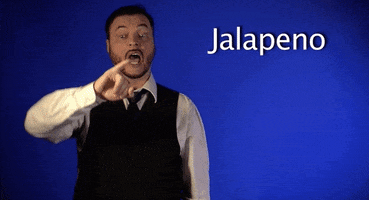 sign language jalapeno GIF by Sign with Robert