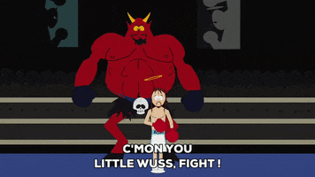 scared jesus GIF by South Park 