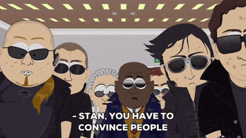 sunglasses children sitting in pews GIF by South Park 