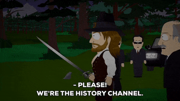 mad sword GIF by South Park 