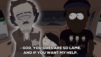 ghost goth GIF by South Park 
