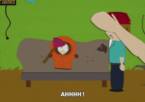 Kenny Mccormick Aaaa GIF by South Park