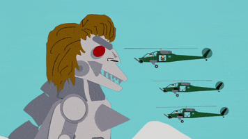 fight helicopter GIF by South Park 