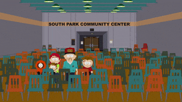 kenny mccormick chair GIF by South Park 