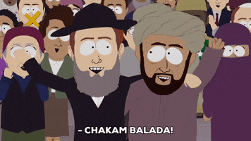 arab chanting GIF by South Park 