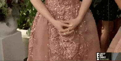 lily collins golden globes 2017 GIF by E!