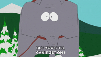 elephant talking GIF by South Park 