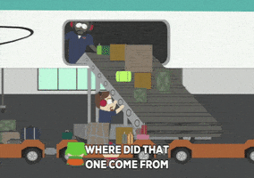kyle broflovski airplane GIF by South Park 