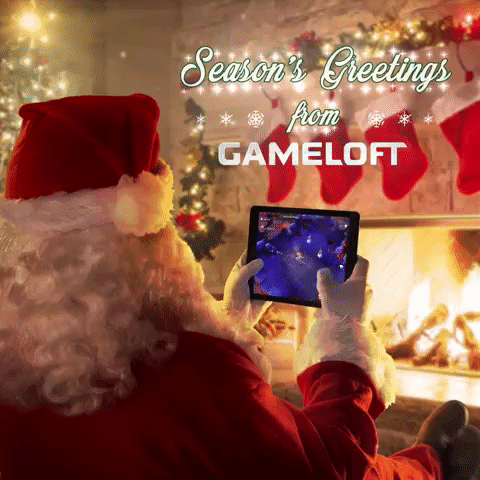 merry christmas GIF by Gameloft