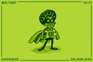 Profesor Super O Pixel GIF by Luis Miguel Maldonado