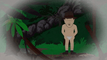 bushes chasing GIF by South Park 