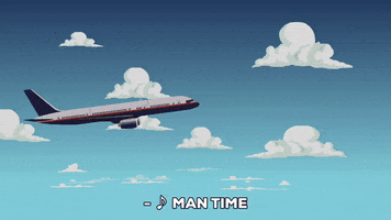 sky flying GIF by South Park 