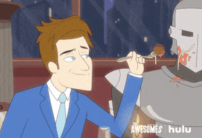 the awesomes dinner GIF by HULU