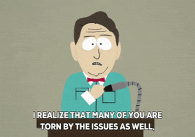 speaker town meeting GIF by South Park