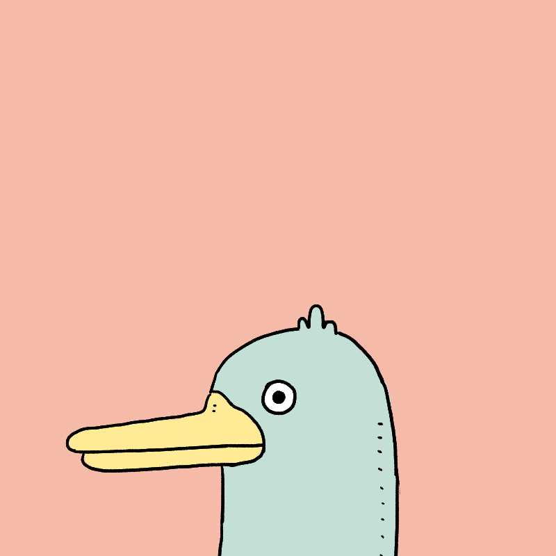 duck GIF by Percolate Galactic