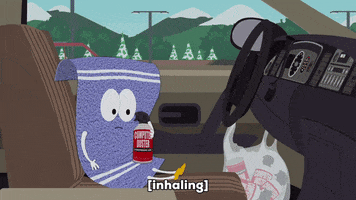 car Inhaling GIF by South Park 