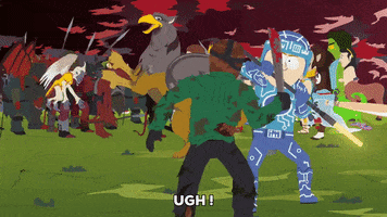 monsters fighting GIF by South Park 