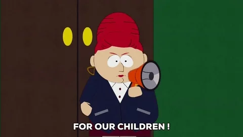 speaking sheila broflovski GIF by South Park