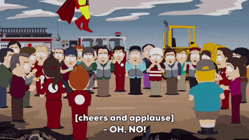 costume applause GIF by South Park 