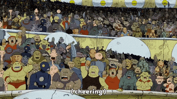 crowd monsters GIF by South Park 