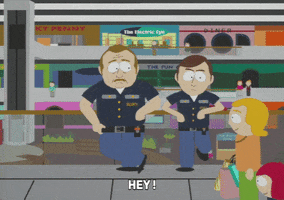 cops mean GIF by South Park 