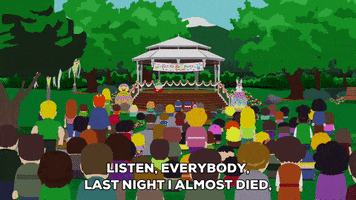 crowd easter GIF by South Park 