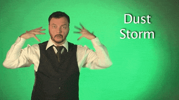 dust storm asl GIF by Sign with Robert