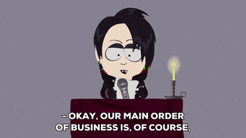 reading goth GIF by South Park 