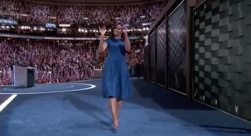 Michelle Obama Dnc GIF by Election 2016 - Find & Share on GIPHY
