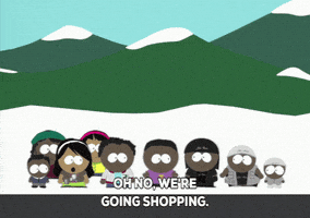 gathering token black GIF by South Park 