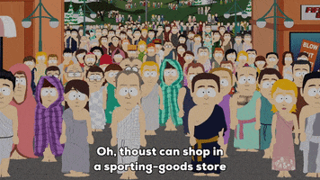 crowd trance GIF by South Park 