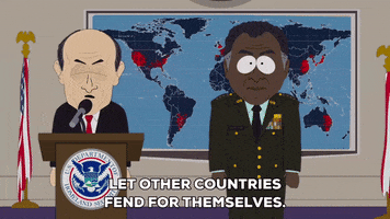 podium government press conference GIF by South Park 