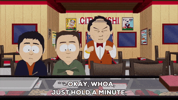 Shocked City Sushi GIF by South Park