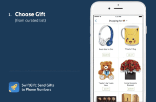 swiftgift for imessage GIF by Product Hunt