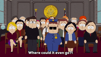 linda stotch officer barbrady GIF by South Park 