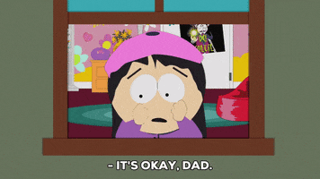 nervous wendy testaburger GIF by South Park 