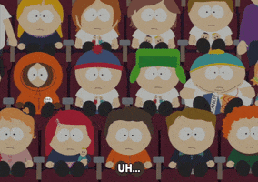 eric cartman crowd GIF by South Park 