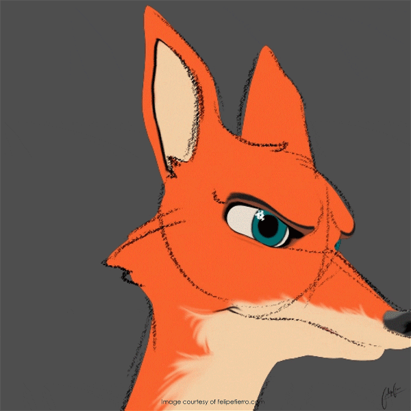 felipefierro animation fox felipe fierro GIF