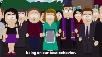 standing group of people GIF by South Park 