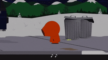 interested kenny mccormick GIF by South Park 