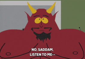 frustrated satan GIF by South Park 