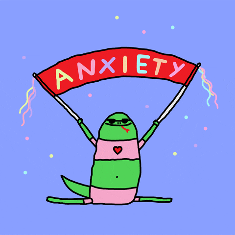Pastel Anxiety GIF by yippywhippy