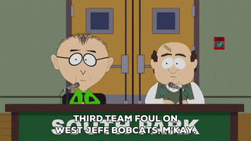 commentating mr. mackey GIF by South Park 